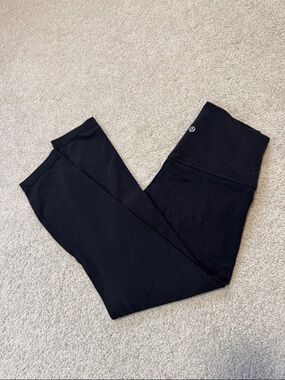 lululemon Align High-Rise Crop 23" Leggings Black Sz6